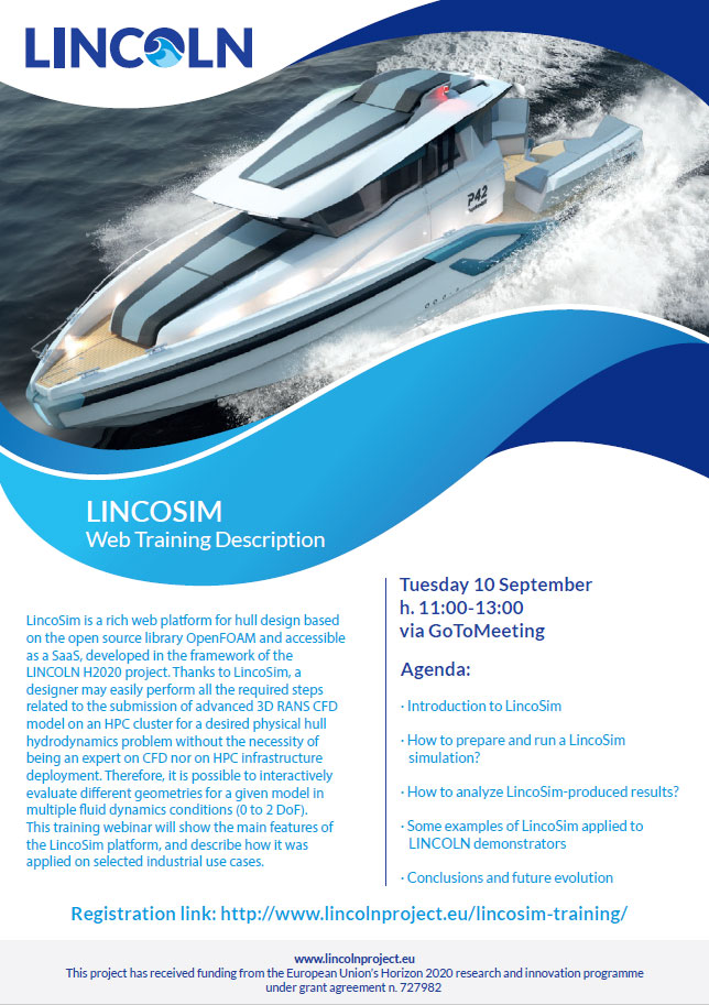 LINCOLN Training flyer